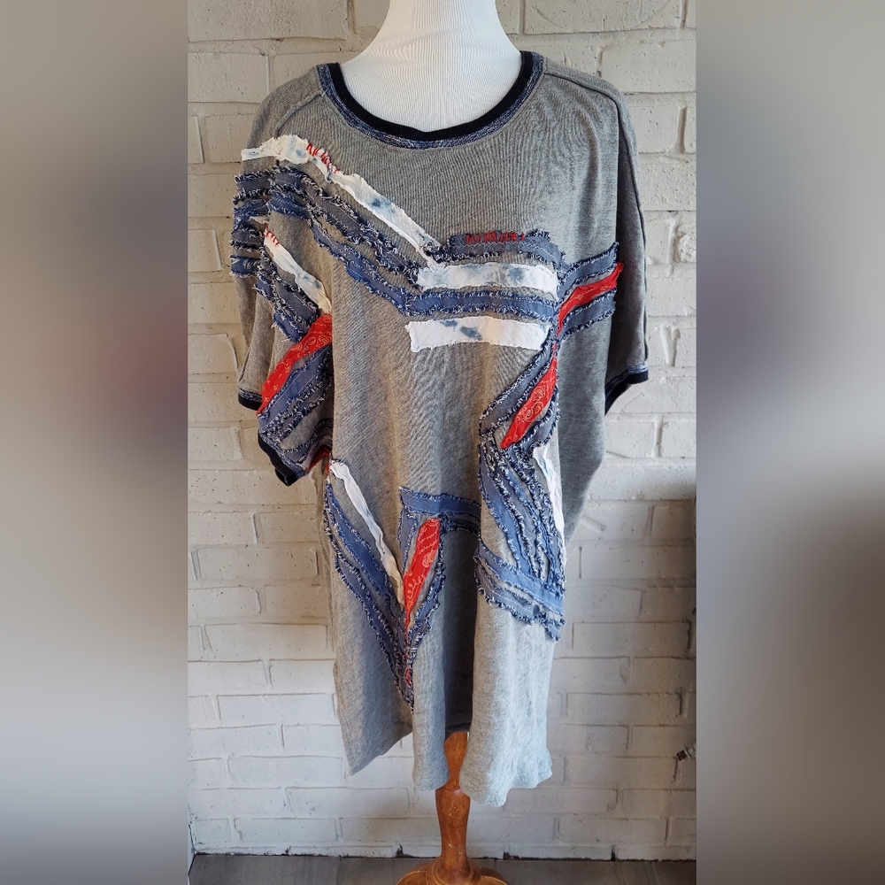 NWOT Free People Star Ridee Tee Medium/Large - Picture 2 of 6